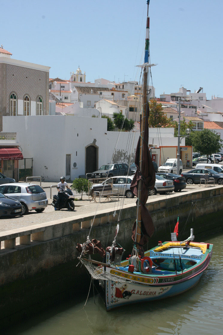 Hop on a pretty little sailboat for a trip up the river